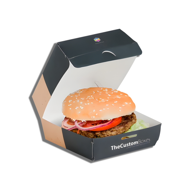 Customizable Eco-Friendly Burger Packaging Boxes | Stylish Designs For Businesses & Retail