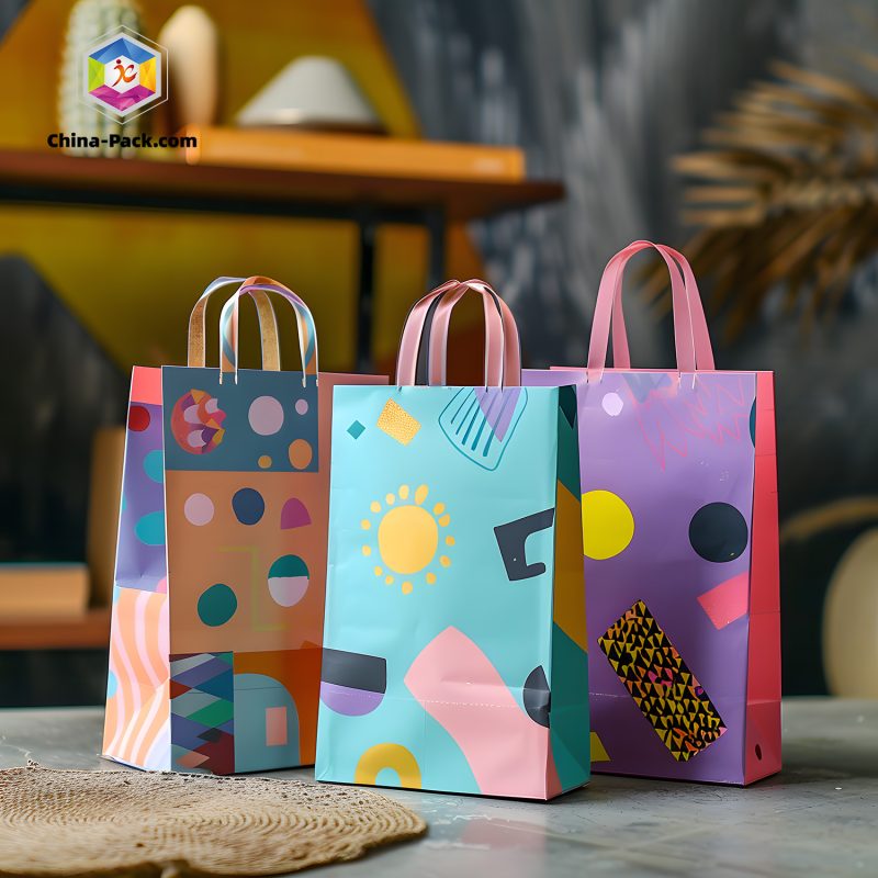 Elegant Luxury Custom-Design Paper Gift Bags – Premium Quality & Stylish Packaging