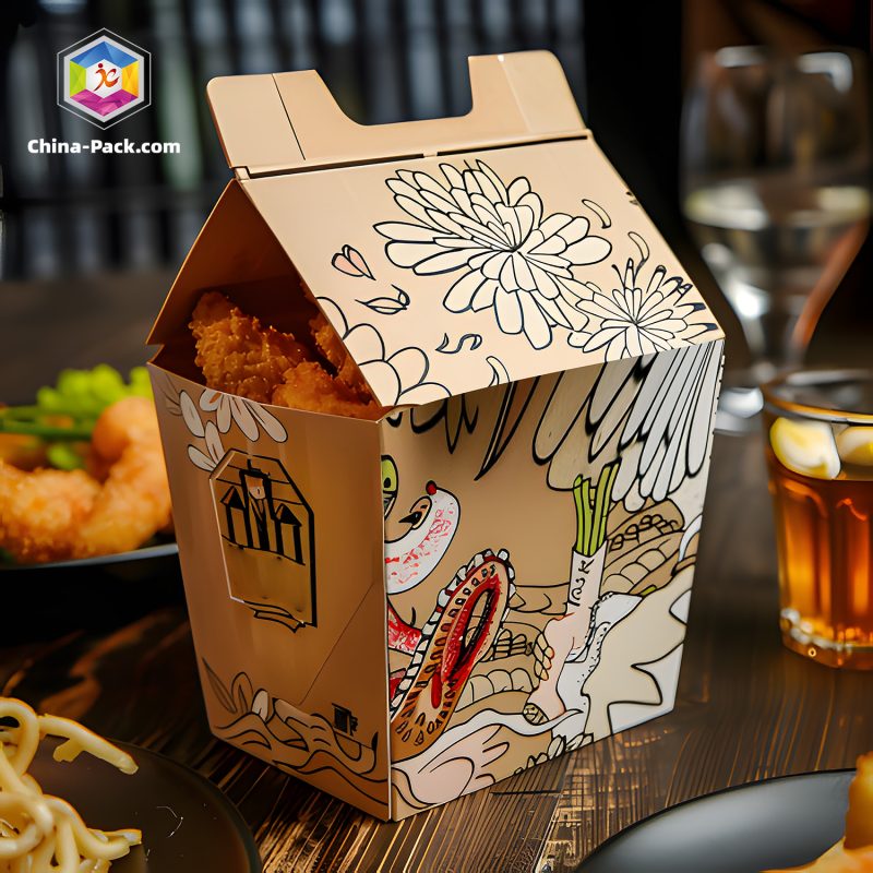 Customizable Chinese Noodles Takeaway Box: Elevate Food Presentation & Boost Sales